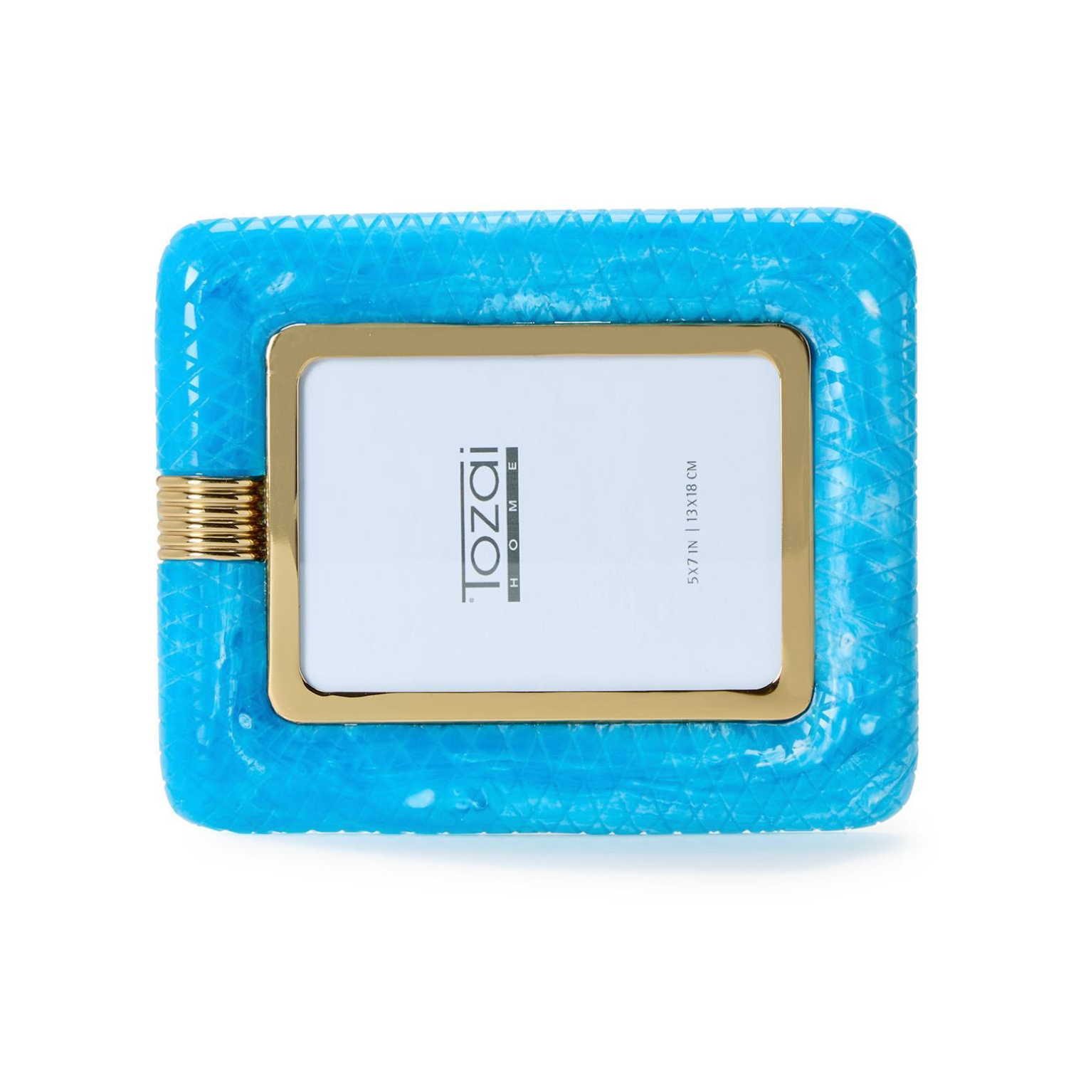 Opulence Peacock Blue Photo Frame