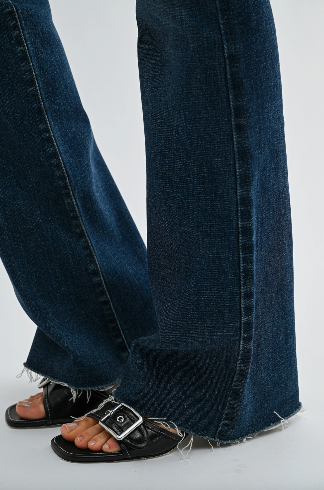 JBD High Rise Scissor Cut Flare Jean