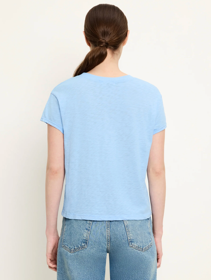 Michael Stars Grayson Cropped Crew Neck Tee