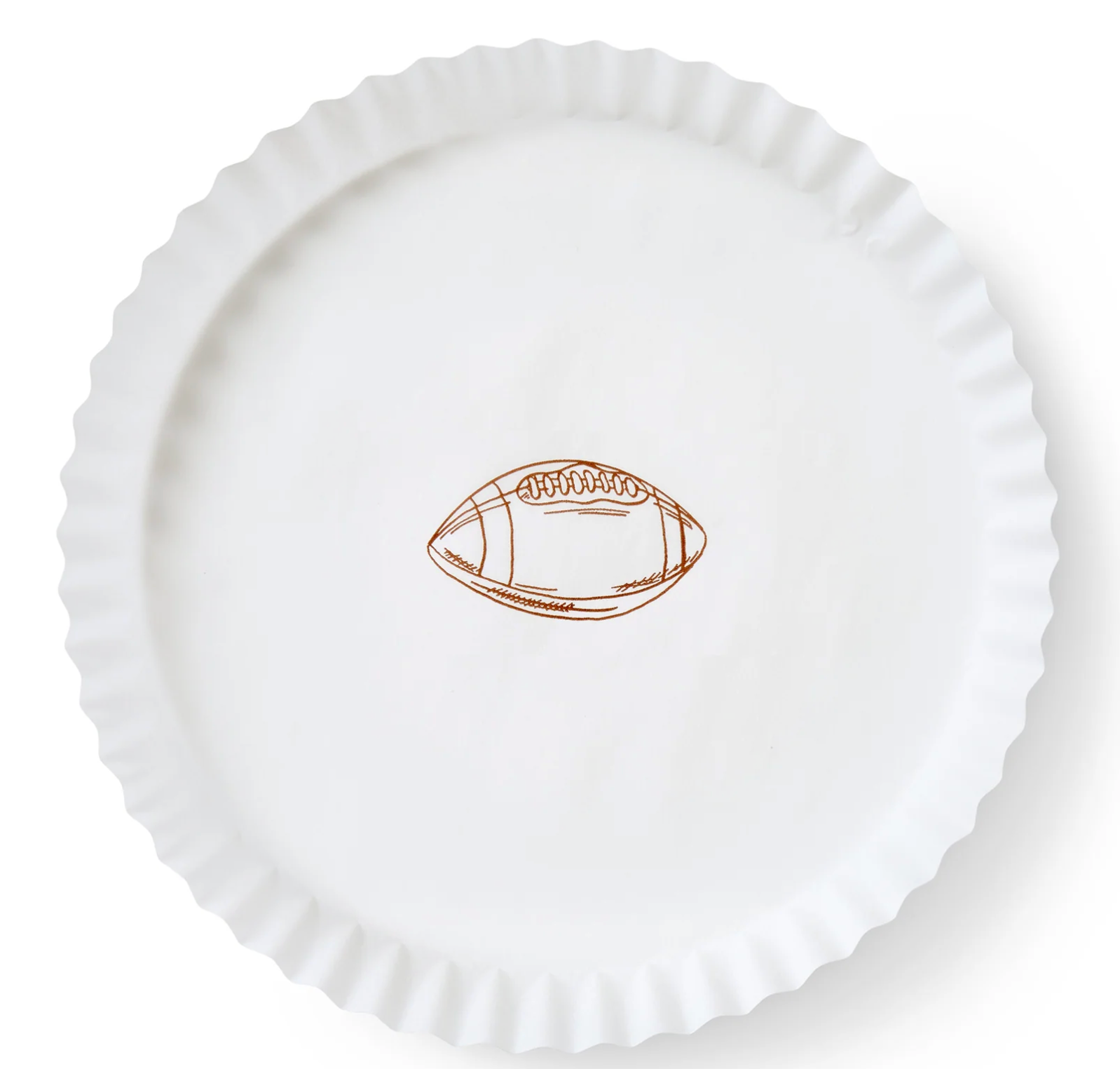 Touchdown! Preformed Plate Liners - Brown Football Center