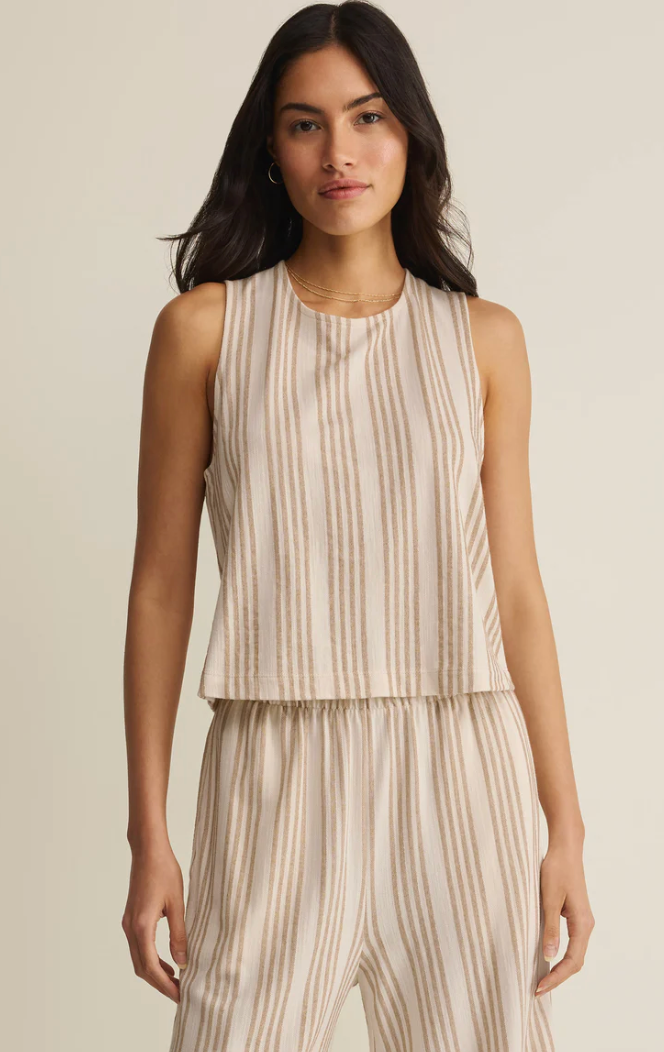 Z Supply Sloane Knit Striped Tank Top