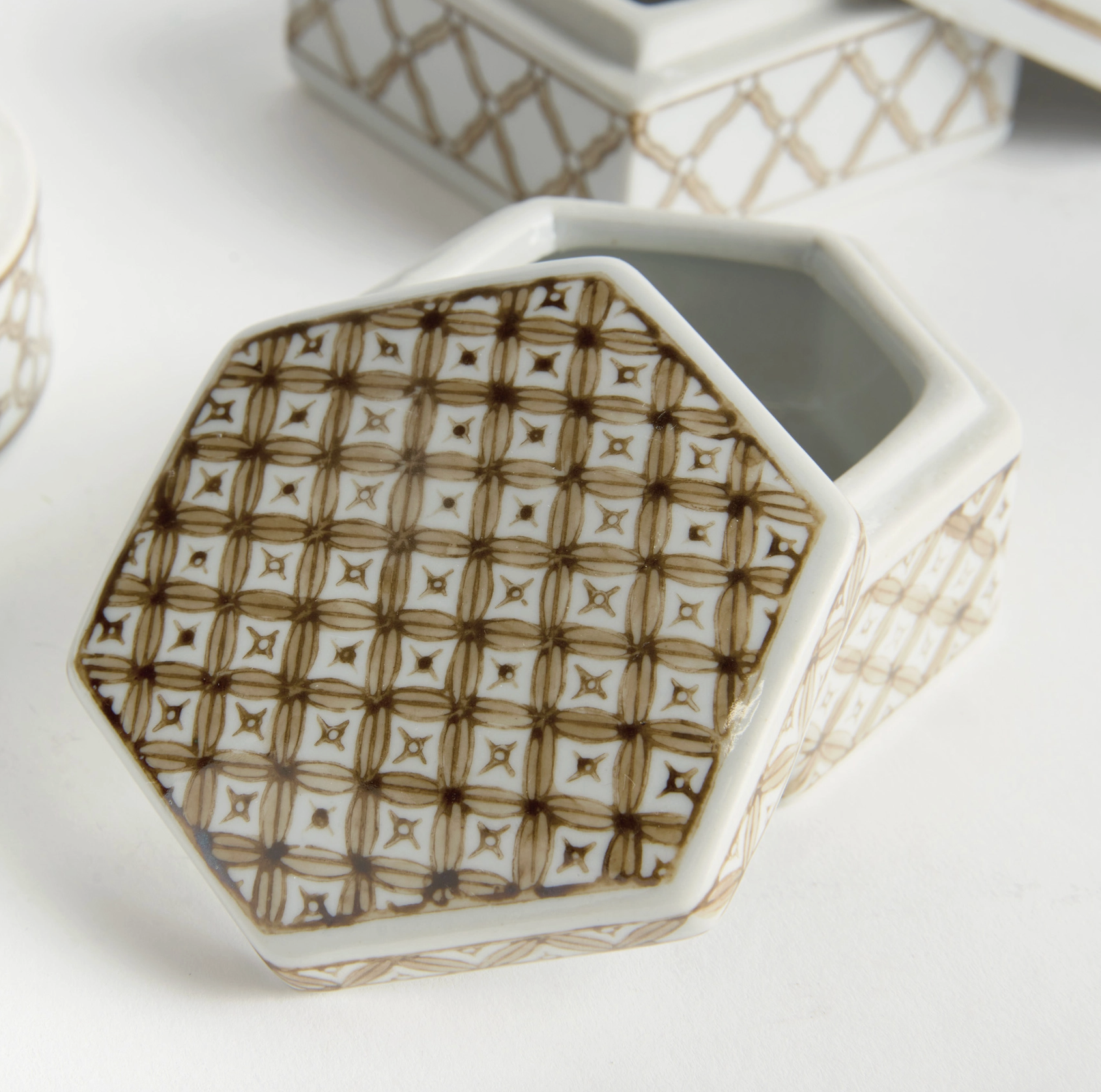 Province Lidded Boxes