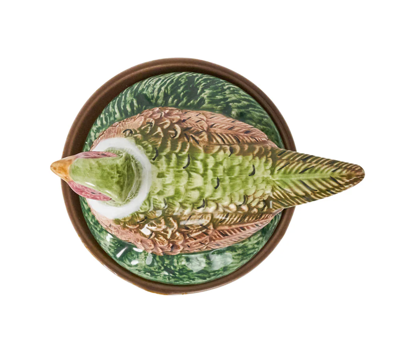 Forest Walk Pheasant Bowl w/ Lid
