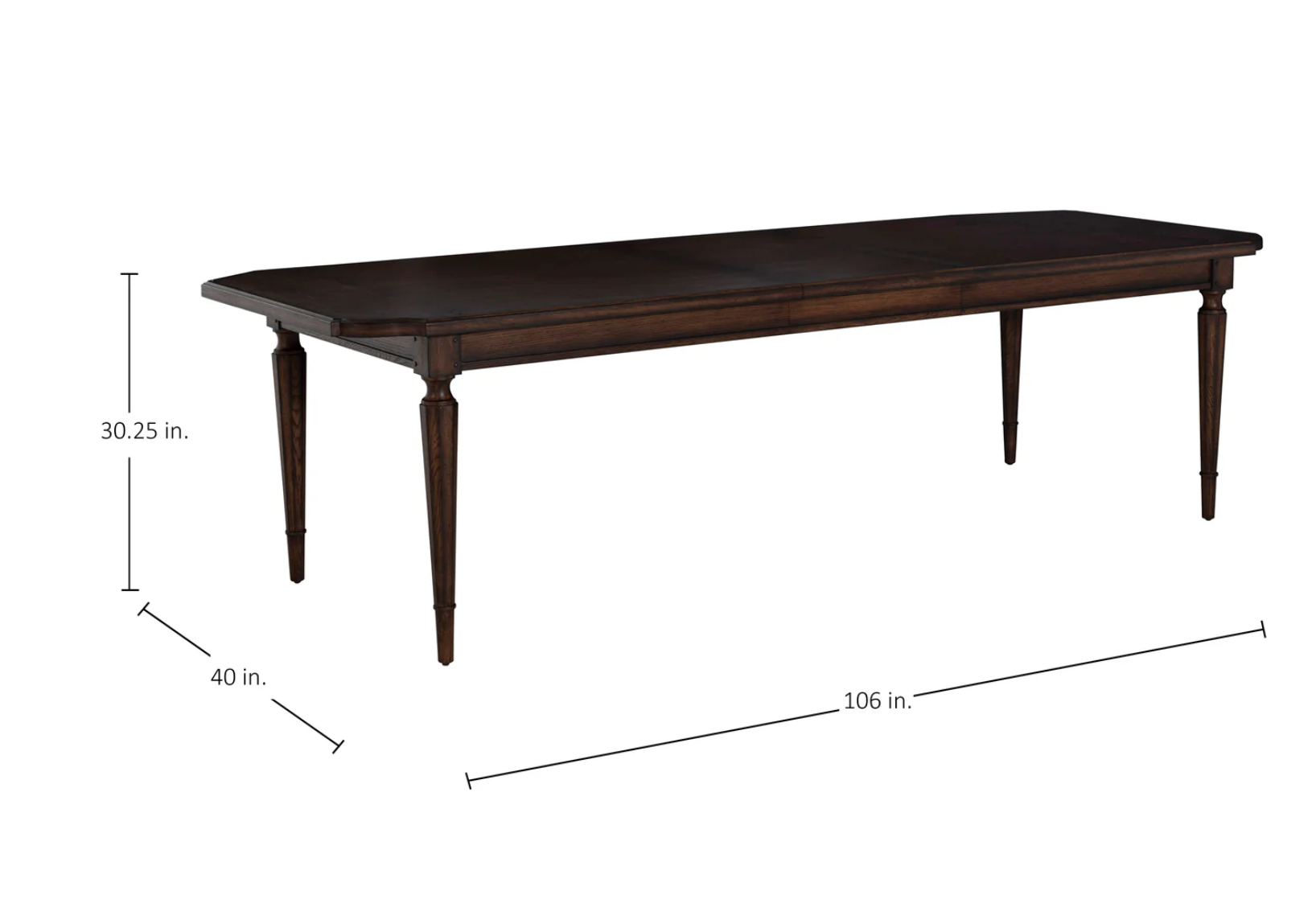 Matthew Oak Extension Dining Table