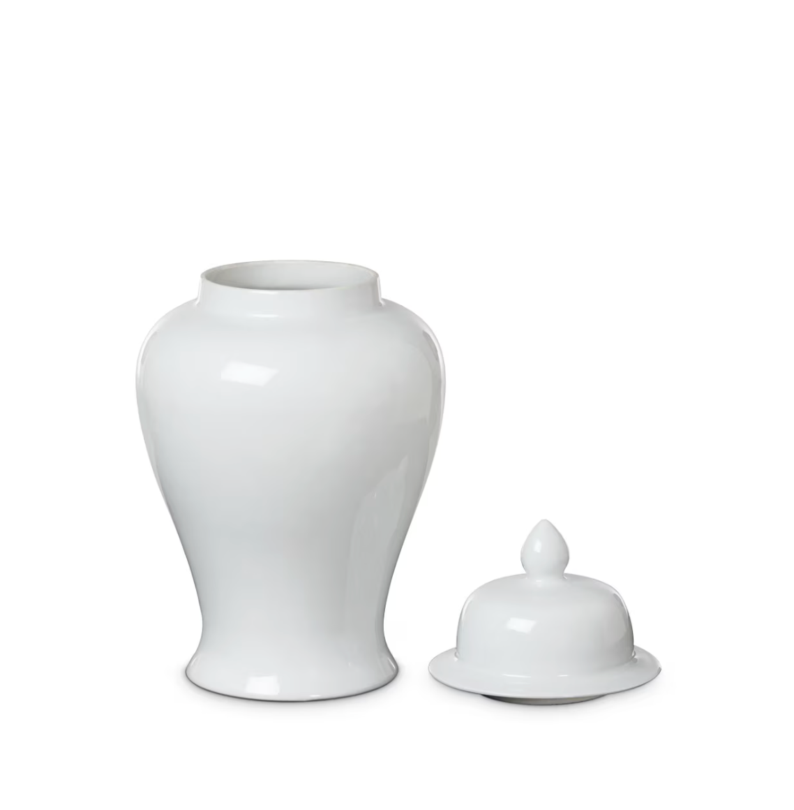 Imperial Ceramic Ginger Jar - Ivory