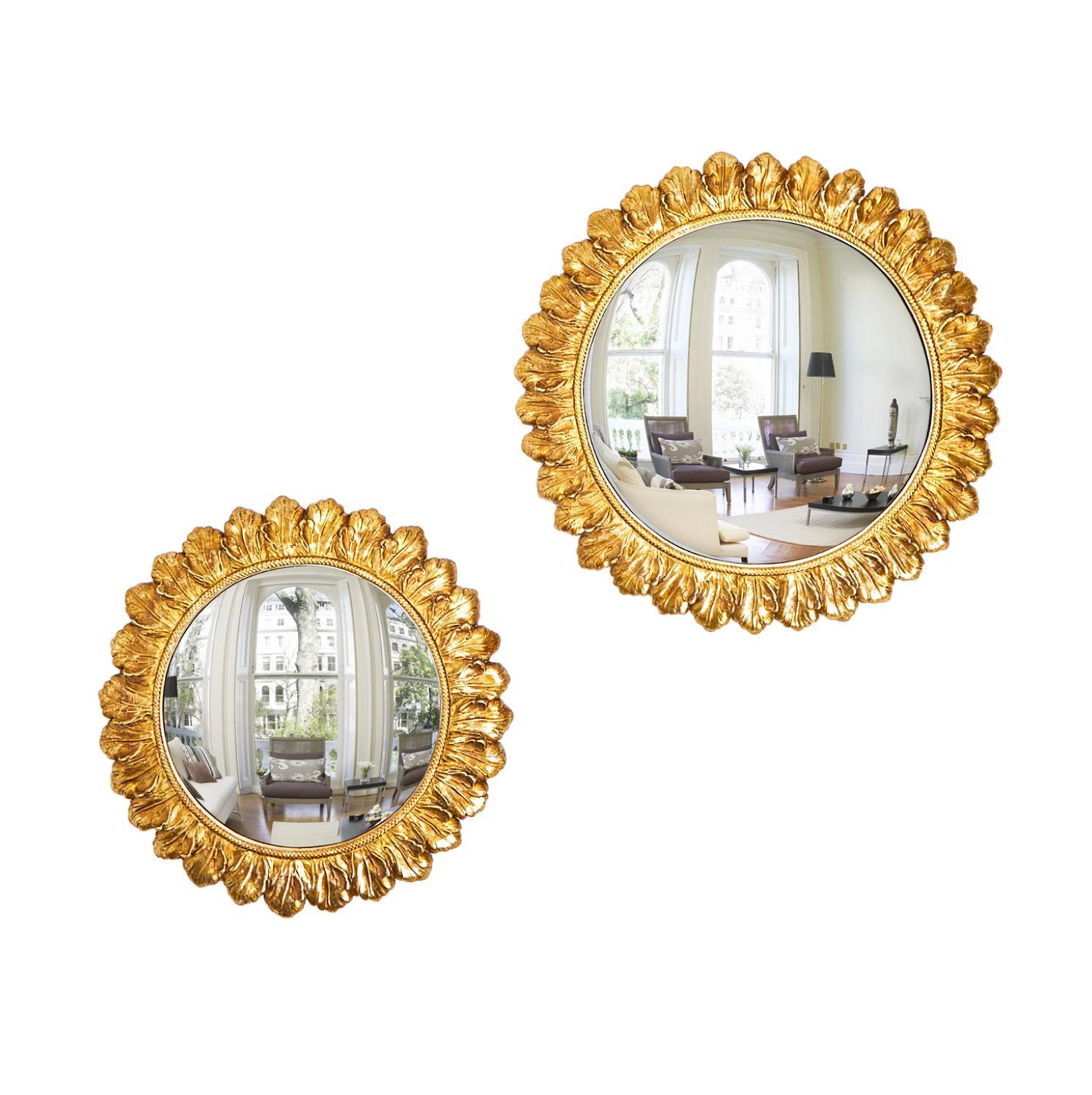 Gold Leaf Mirror