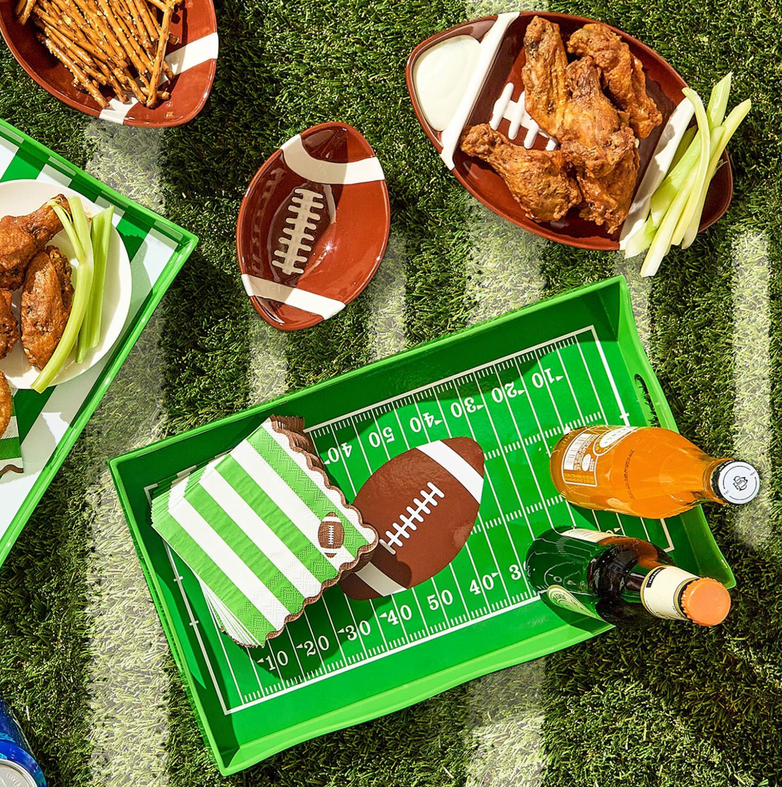 Game Day Serving Trays