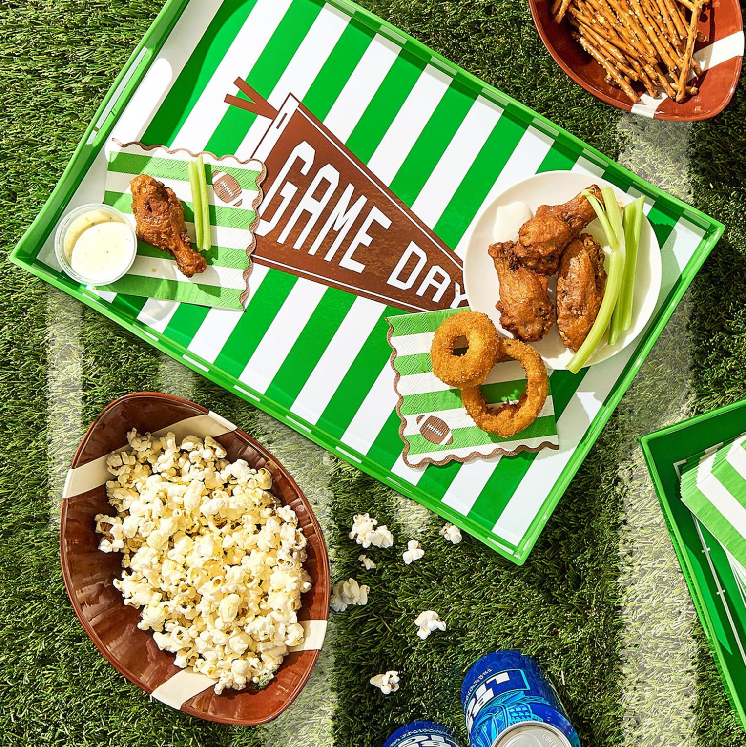 Game Day Serving Trays