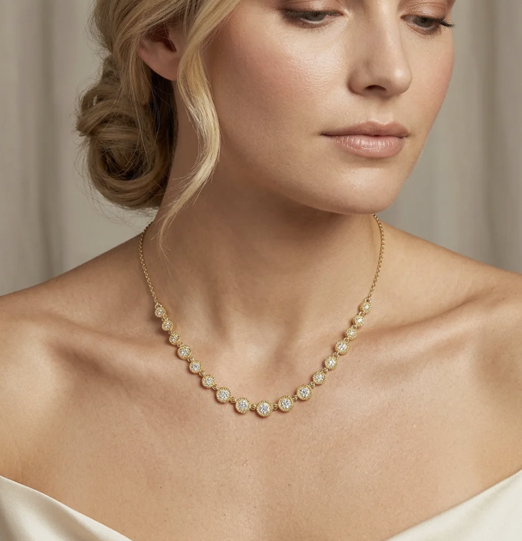 Ella Stein Multi Circle Chain Necklace