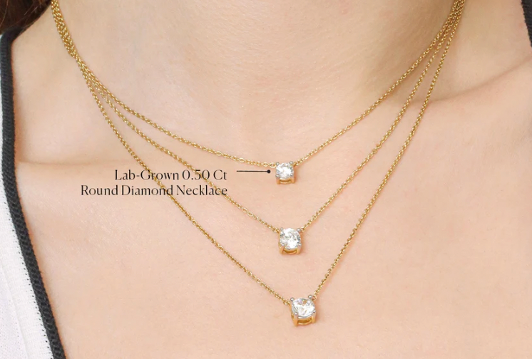 Ella Stein Lab Grown Diamond Necklace