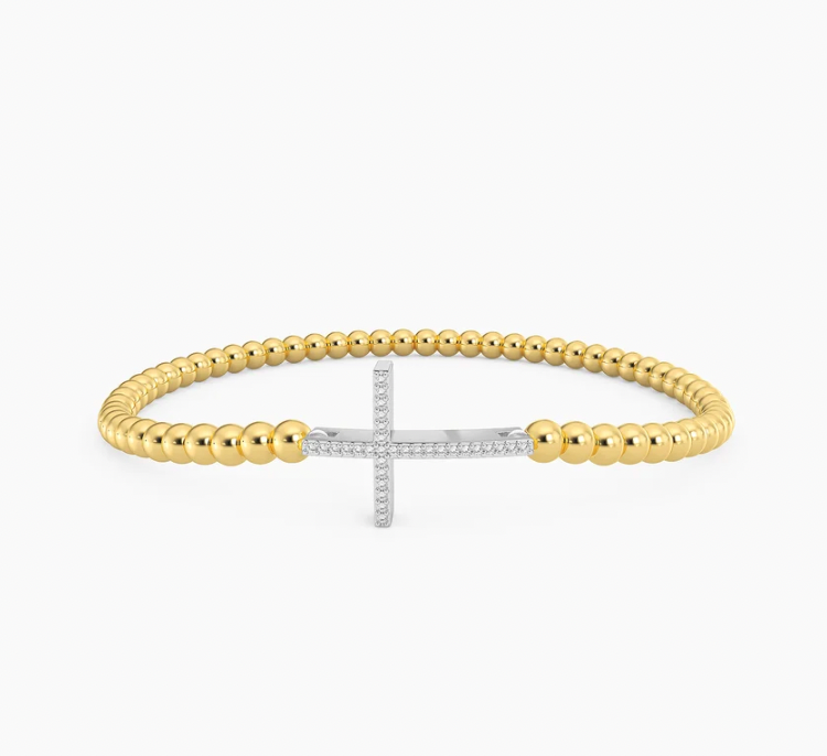 Elle Stein Believe Beaded Bracelet