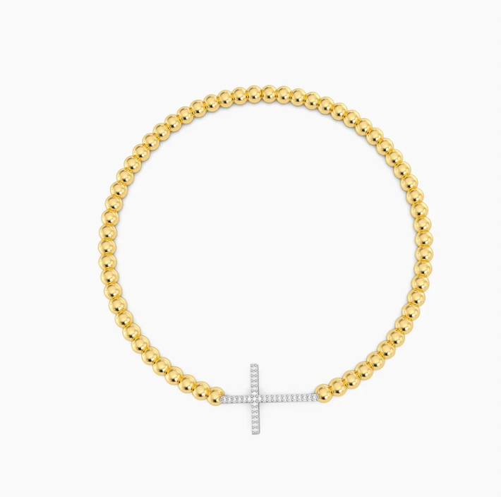 Elle Stein Believe Beaded Bracelet