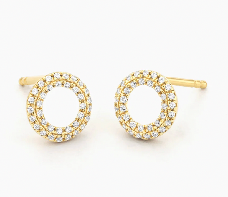 Ella Stein Sealed with a Kiss Studs
