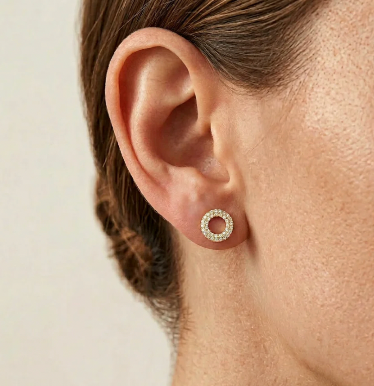 Ella Stein Sealed with a Kiss Studs