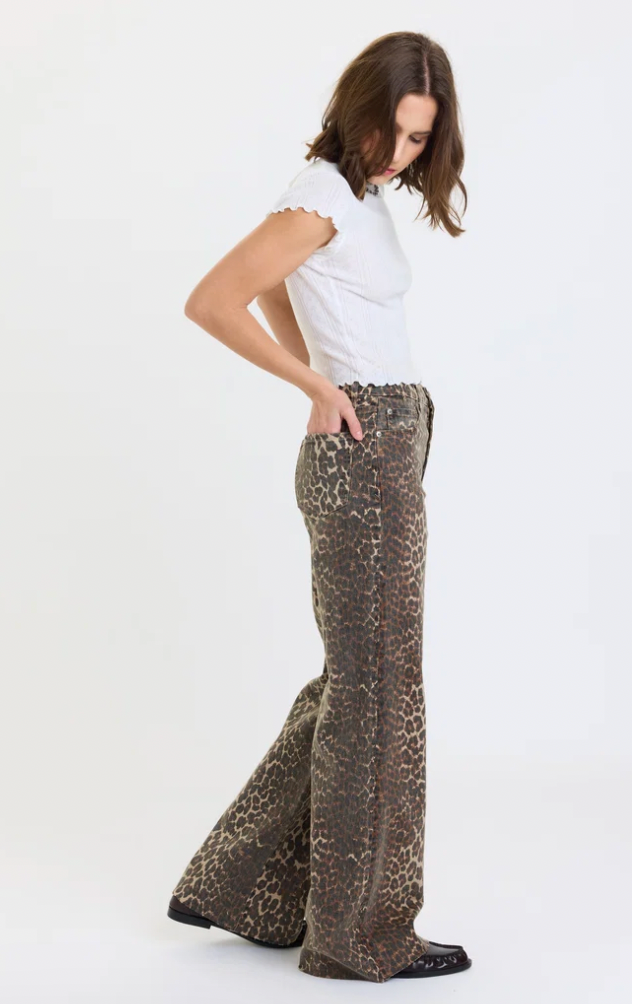 Far Out Wide Leg in Cool Cat