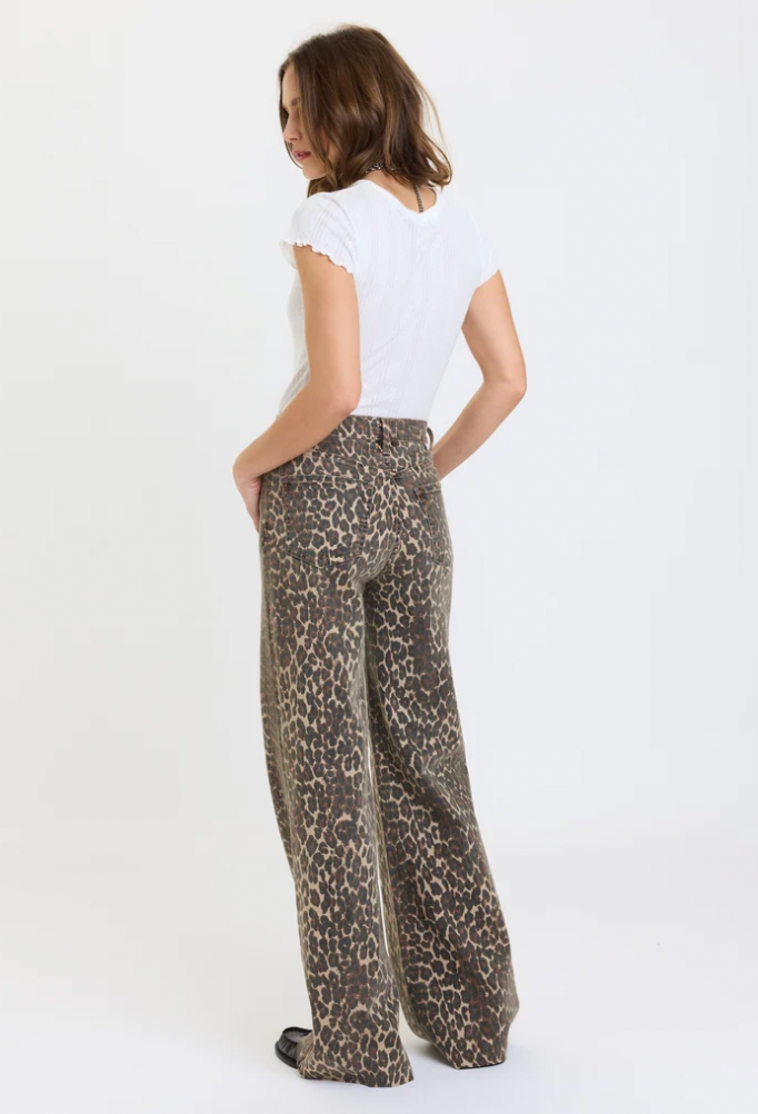Far Out Wide Leg in Cool Cat