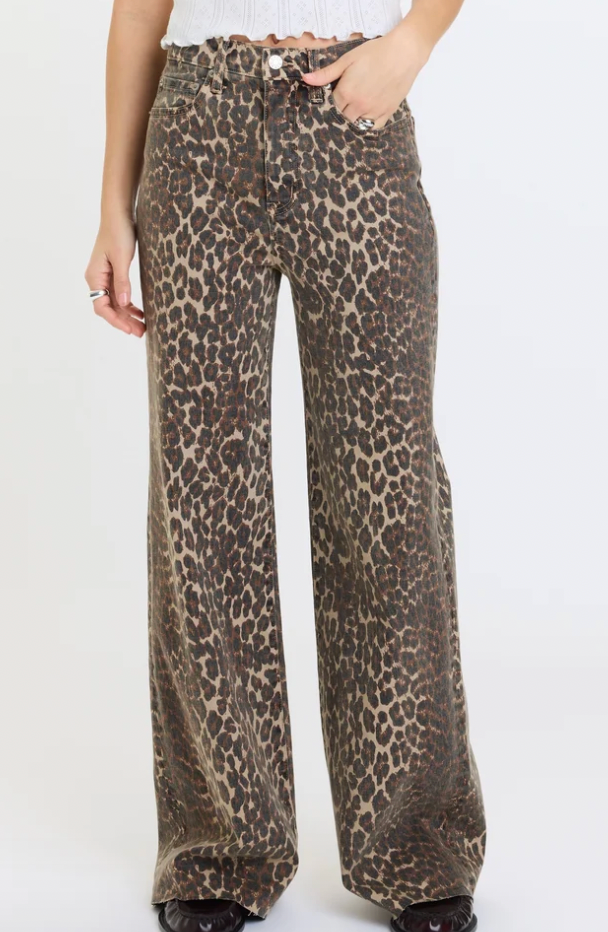 Far Out Wide Leg in Cool Cat