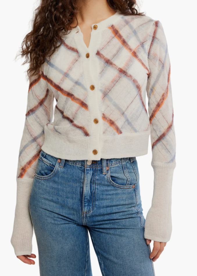 Free people Highland Mist Cardi
