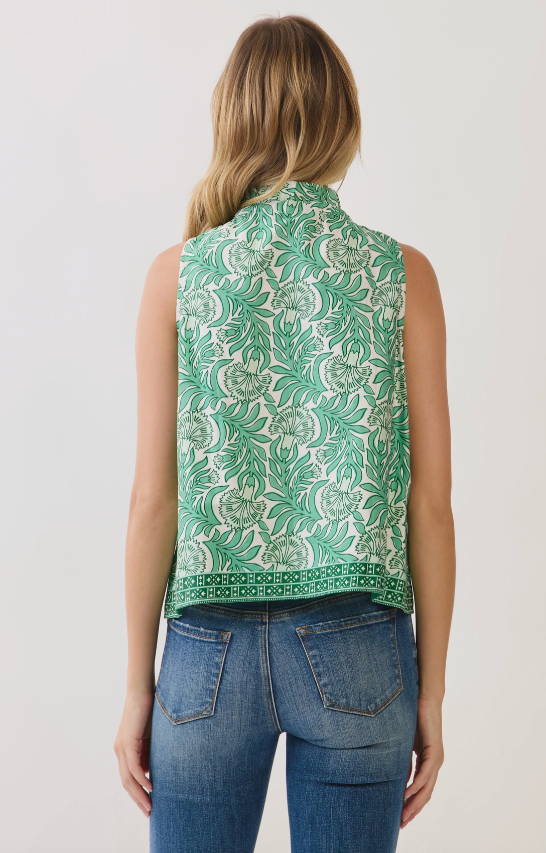 Botanical Bow Blouse