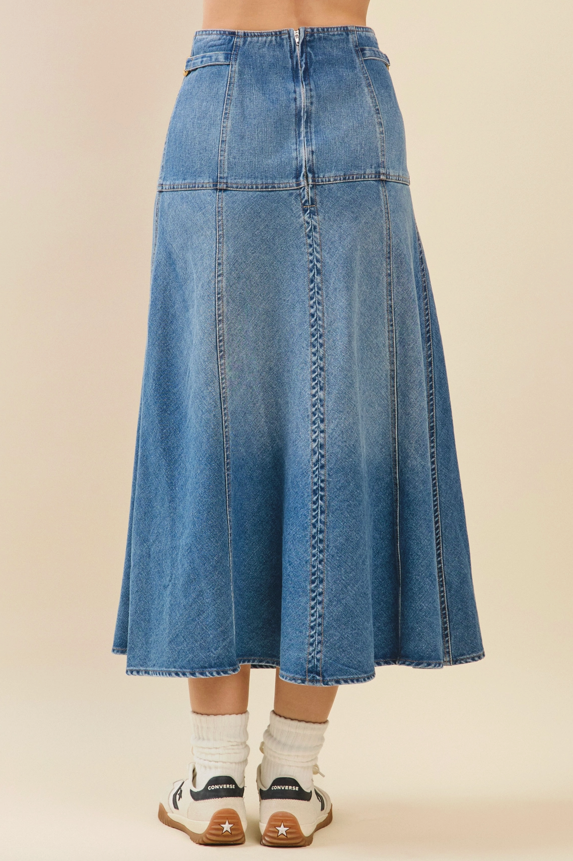 Derby Denim Skirt