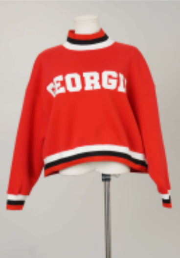 Georgia Tradition Mock Neck Sweatshirt
