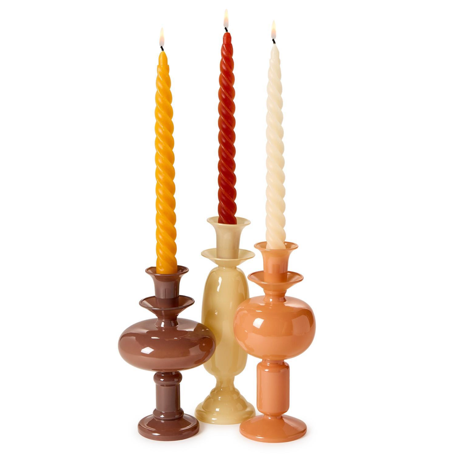 Earthtones Candle Holders