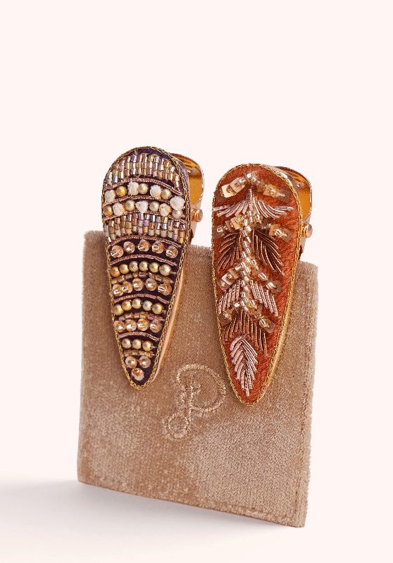 Decor Beaded Hair Clips