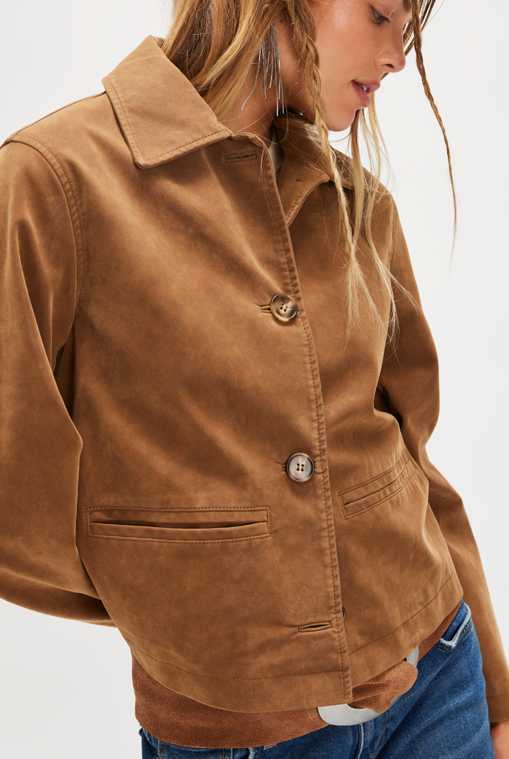 Free People Hera Vegan Jacket