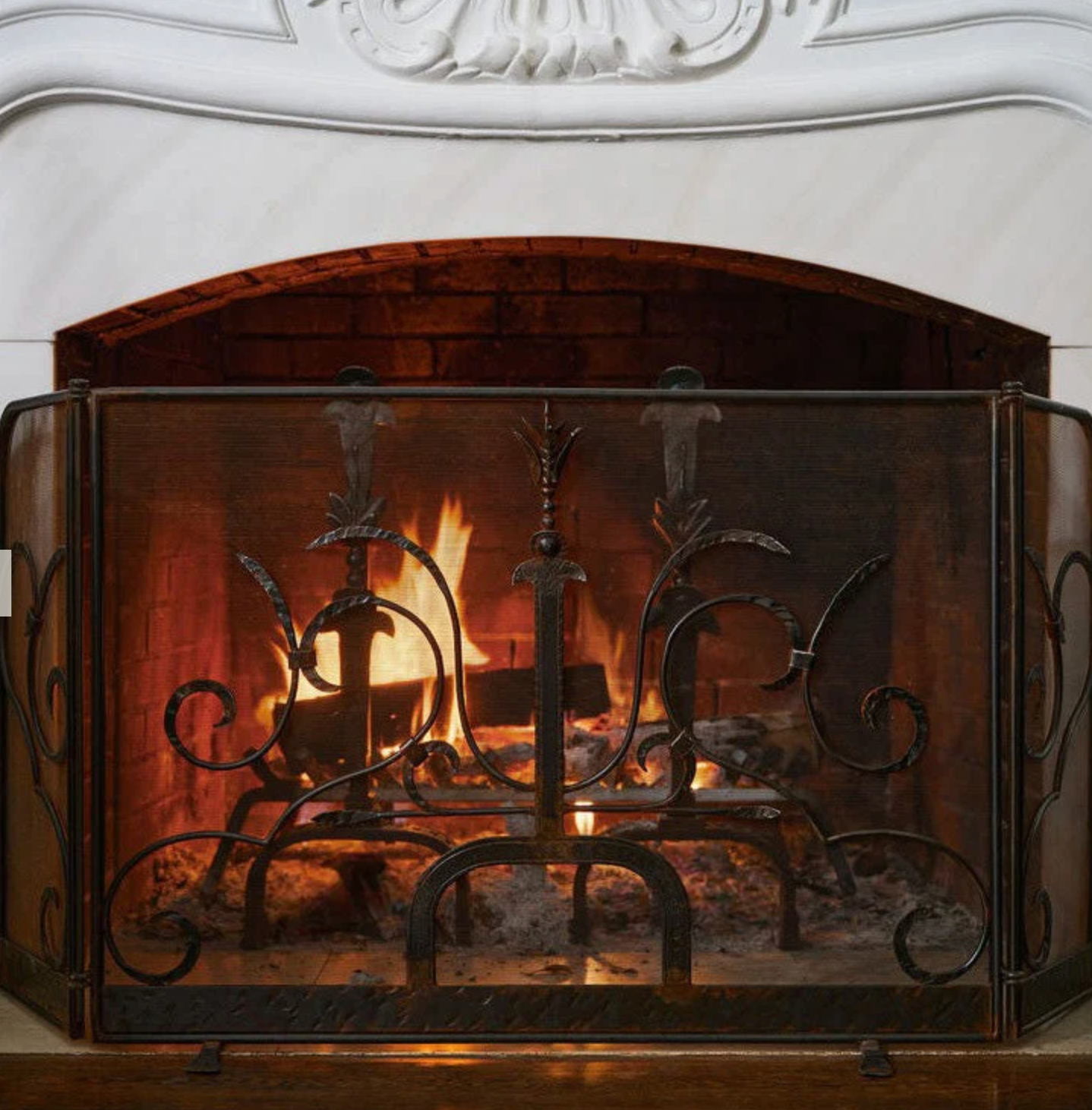 Maya Firescreen - Triple Panel