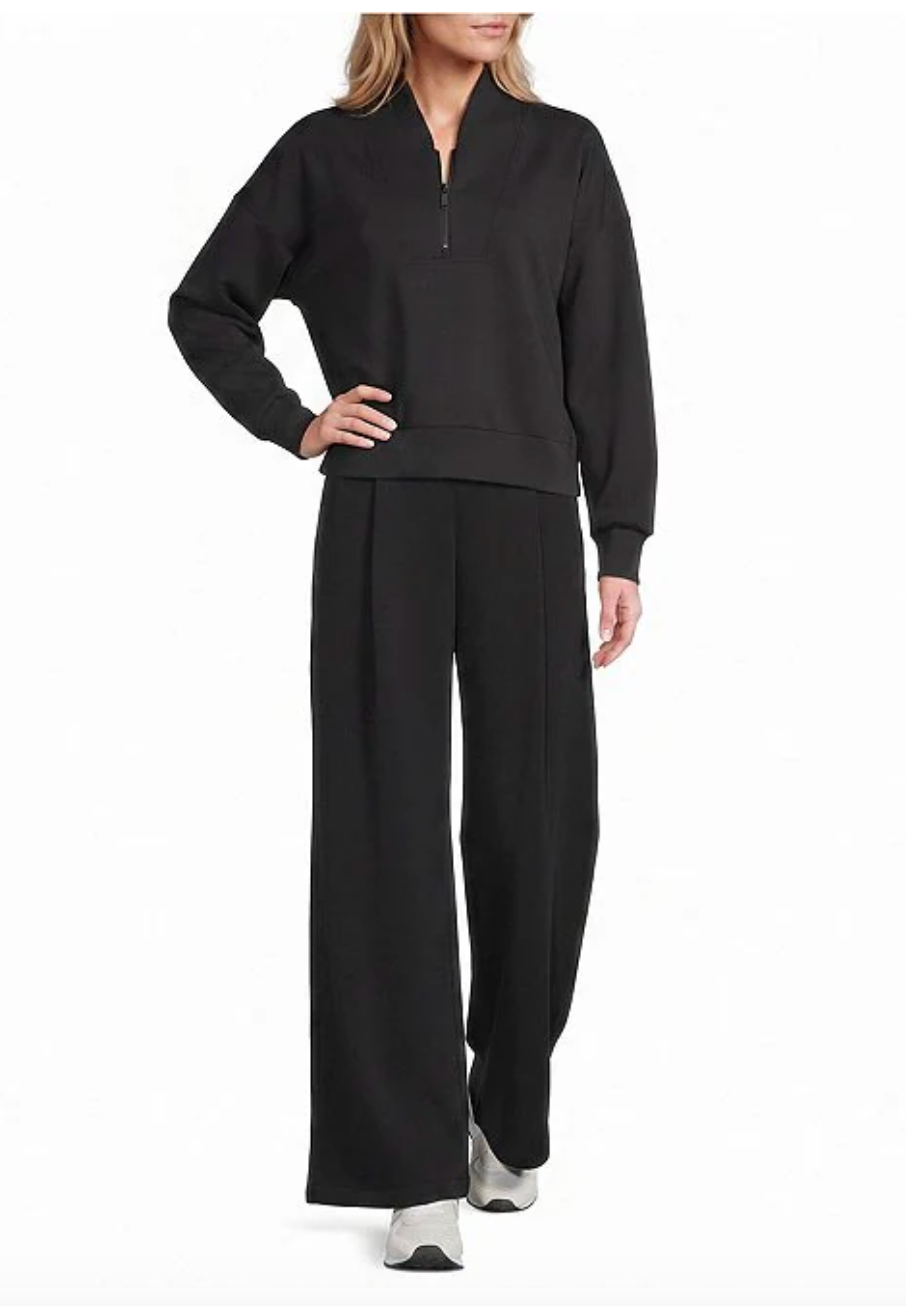 SPANX AirEssentials Pleated Trouser - Very Black
