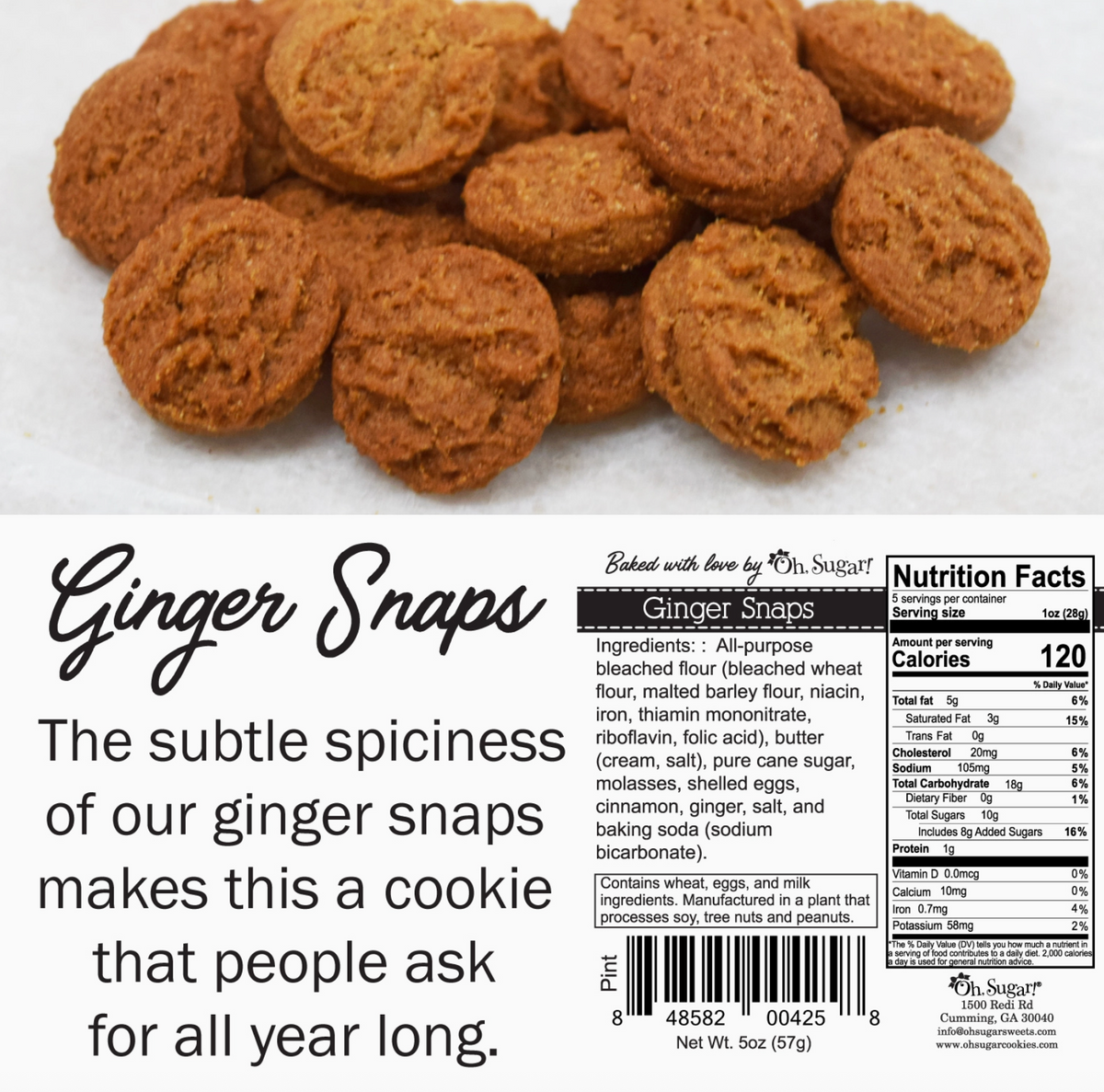 Oh Sugar Chocolate Chip Cookies