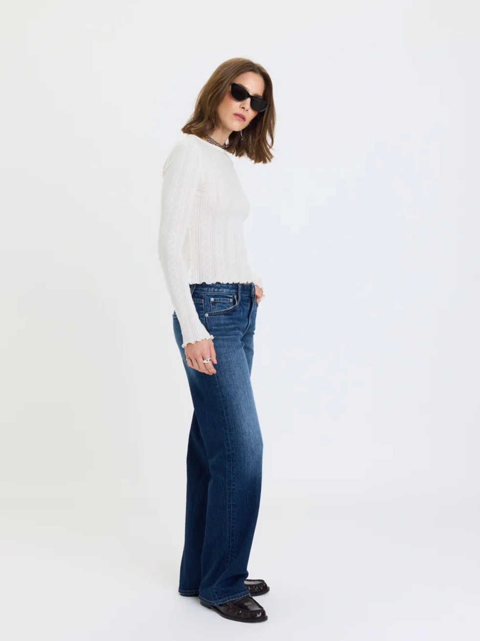 Daze Keeper Low Rise Straight Jean