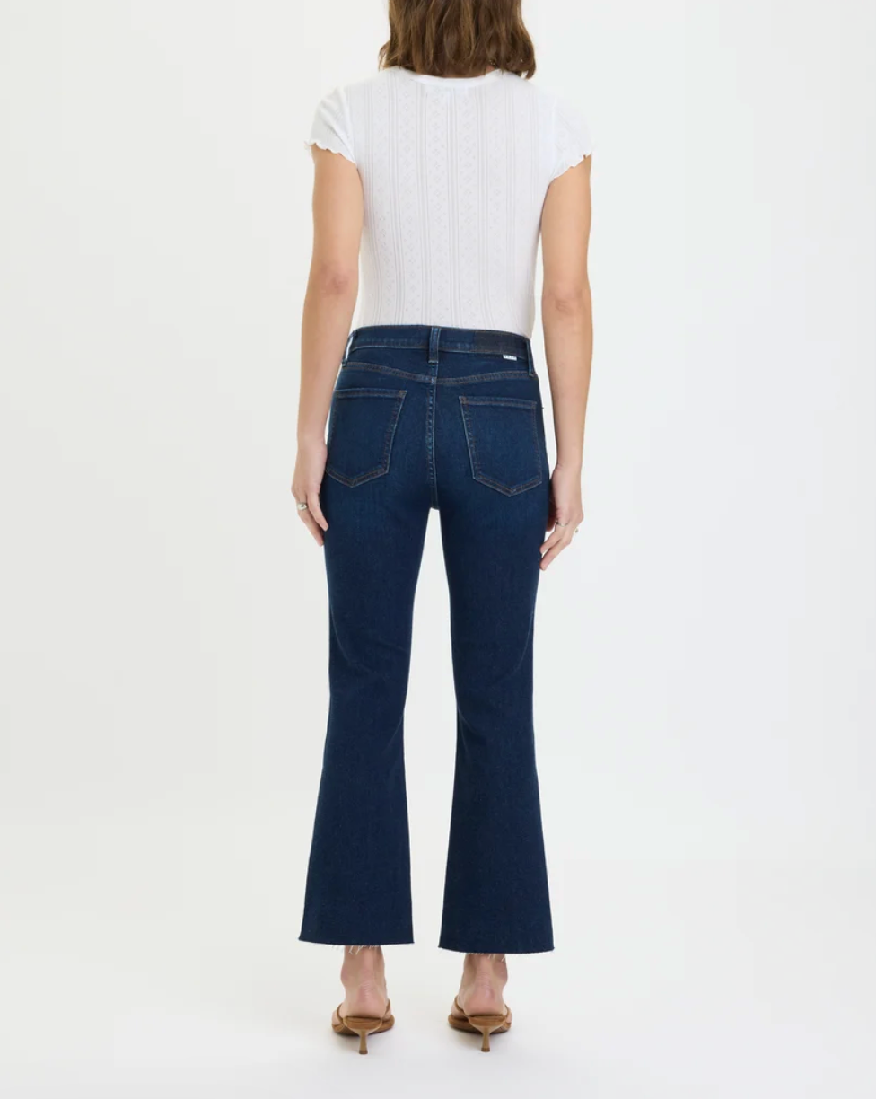 Daze Shy Girl High Rise Crop Flare - Serene