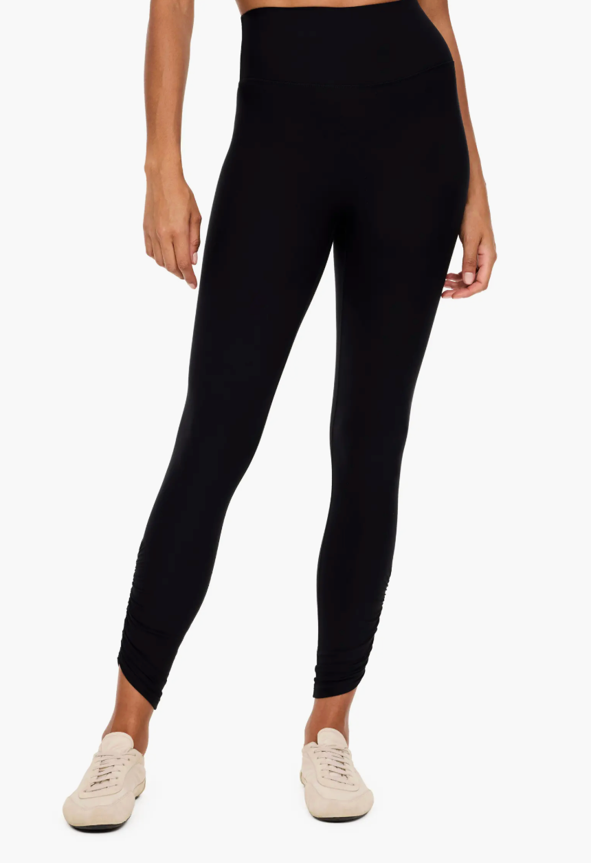 SPANX Ruched Leggings - Very Black