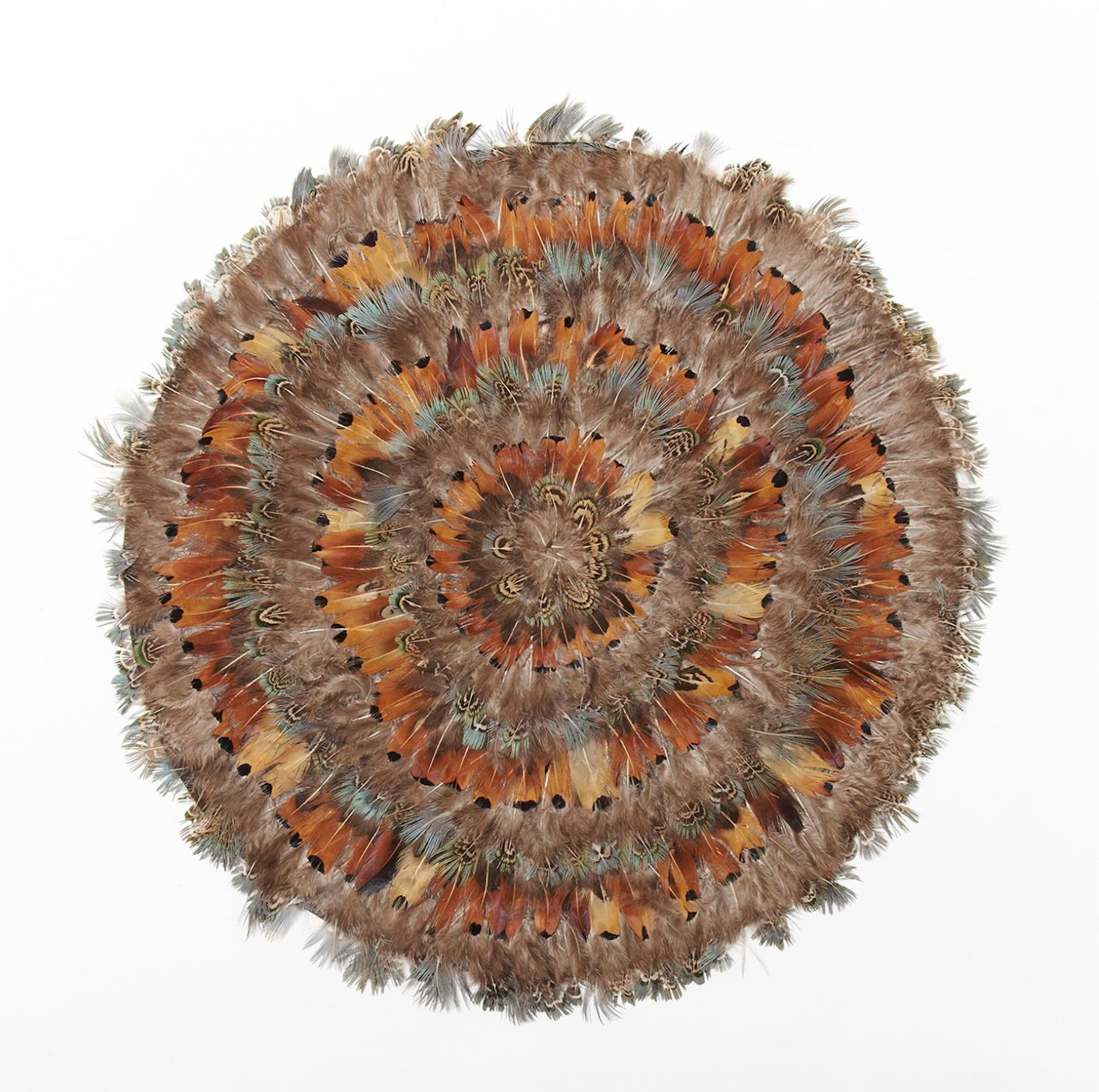 Pheasant Feather Placemats - Set of 4