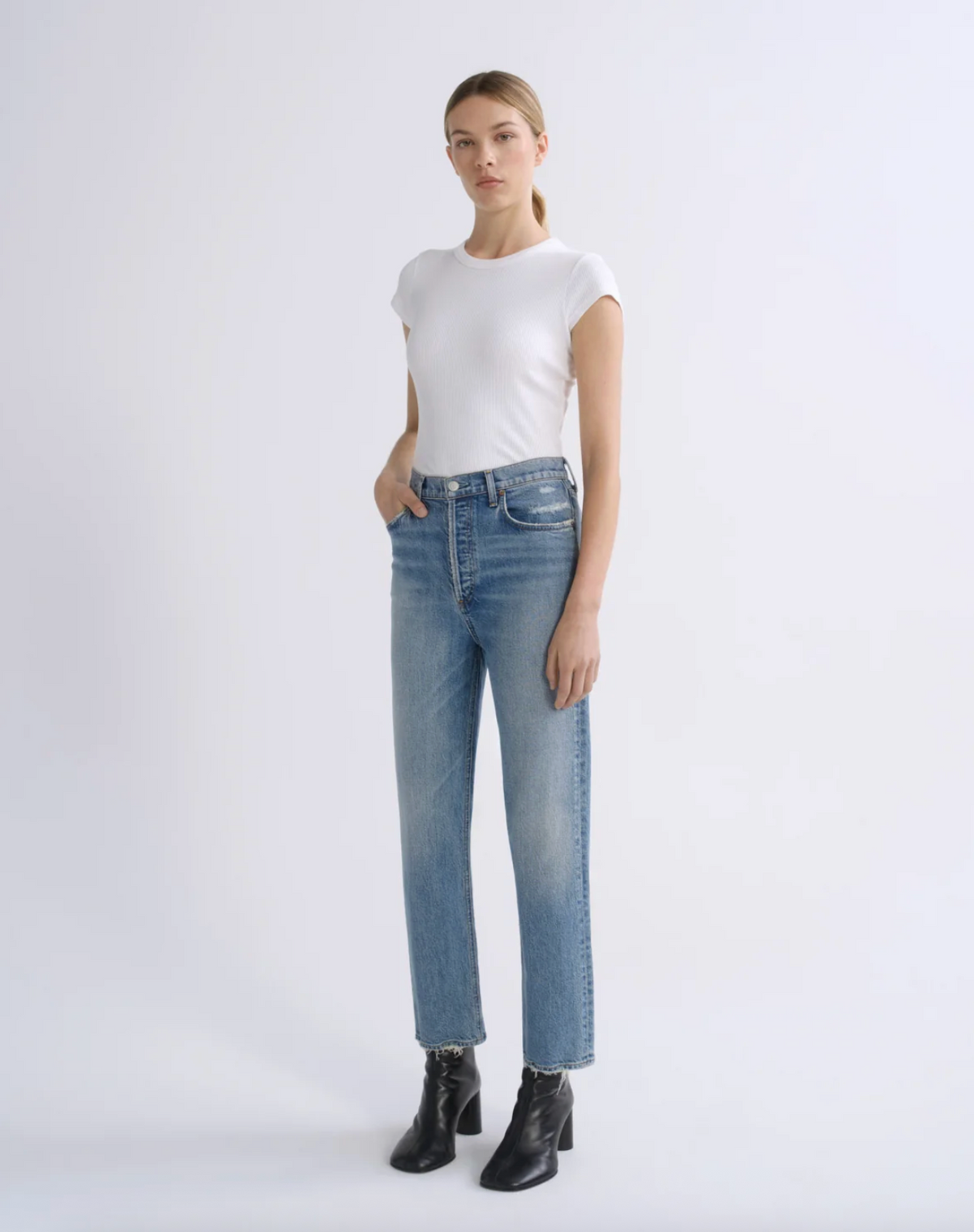 AGOLDE 90's Pinch Waist Crop
