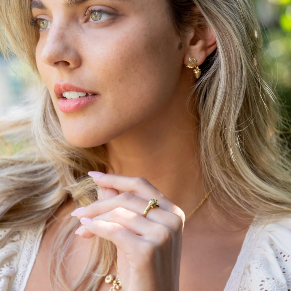 Meadow Walk Ladybug Ring