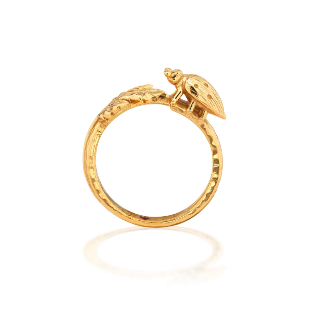 Meadow Walk Ladybug Ring