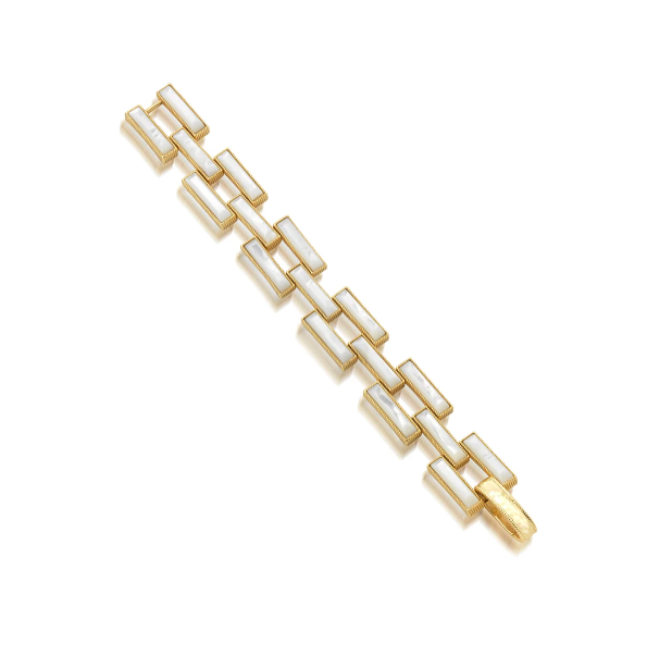 Pathway Link Bracelet, 7.5" - Mother of Pearl