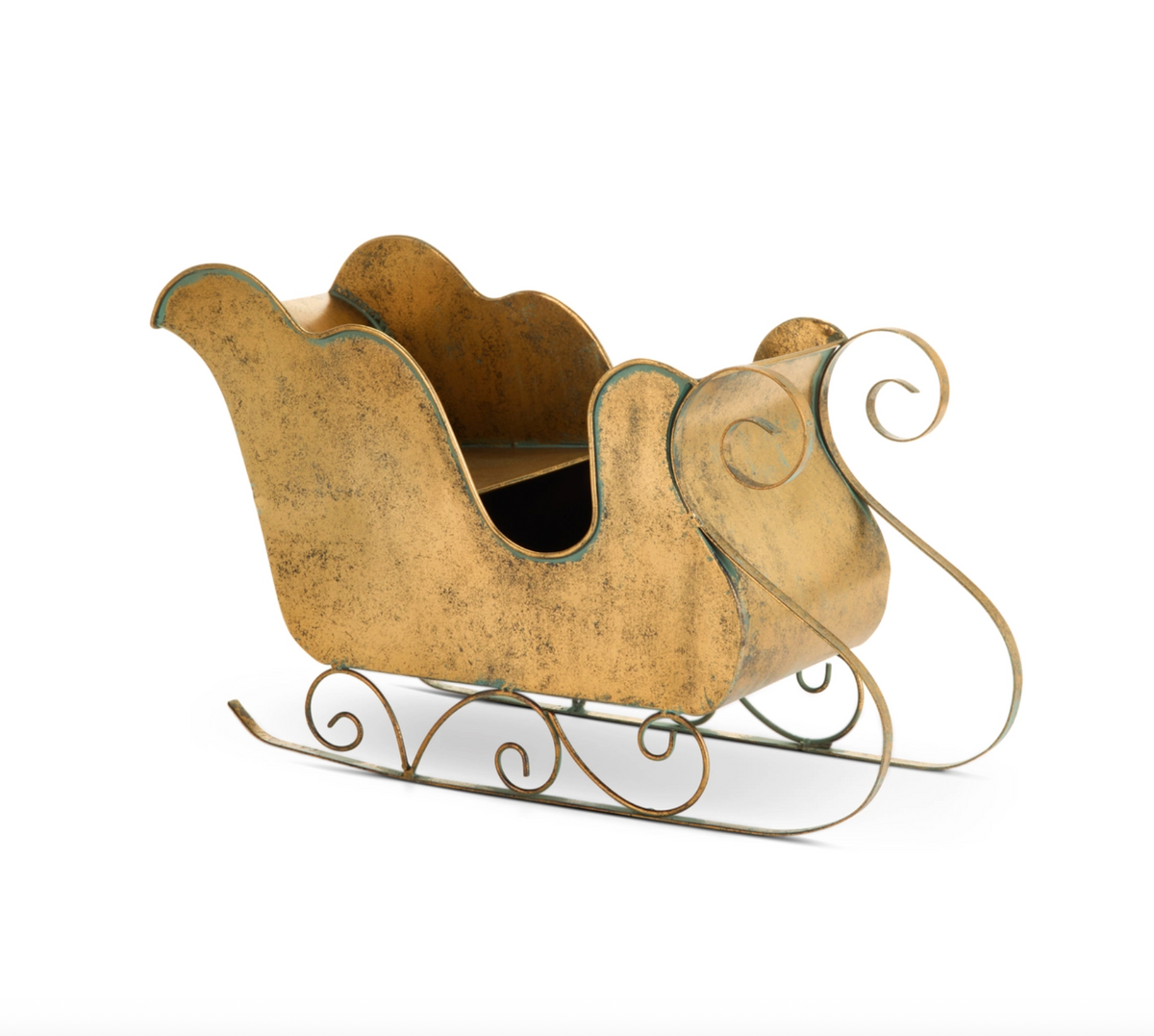 Antique Bronze Sleigh