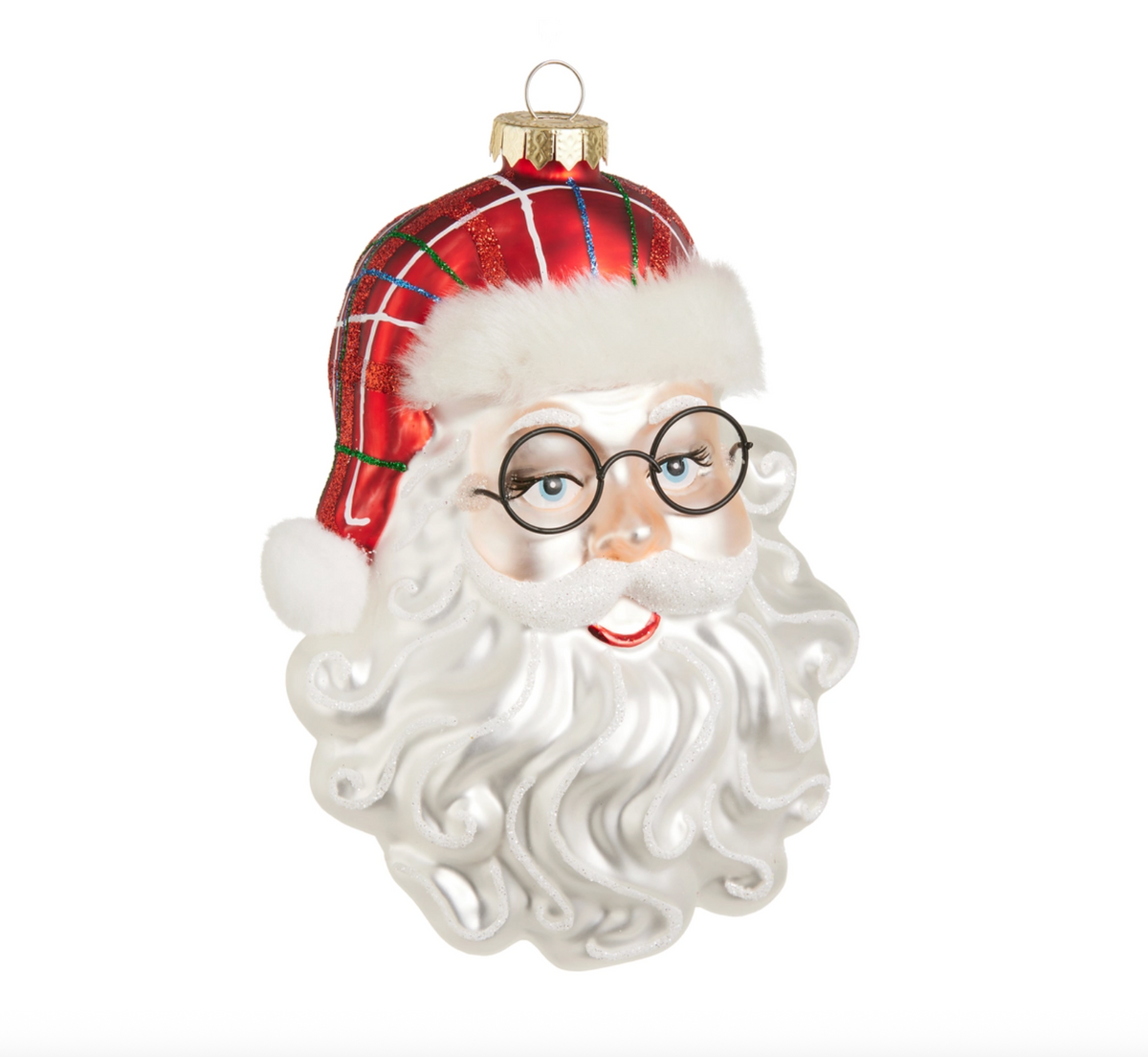 Santa Head Ornament