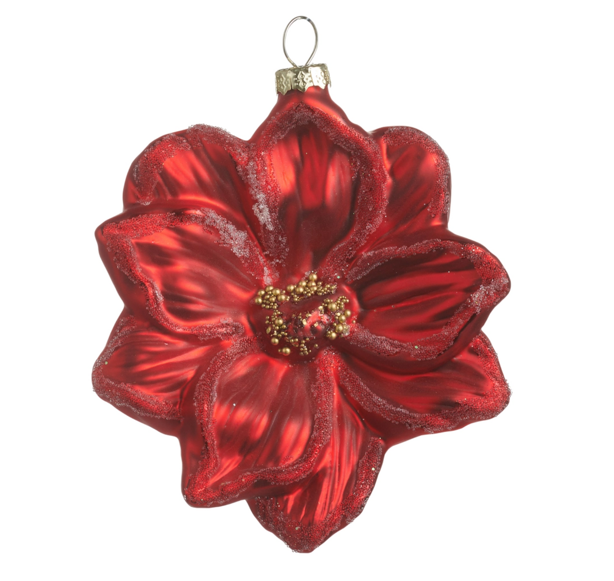 Red Amaryllis Ornament