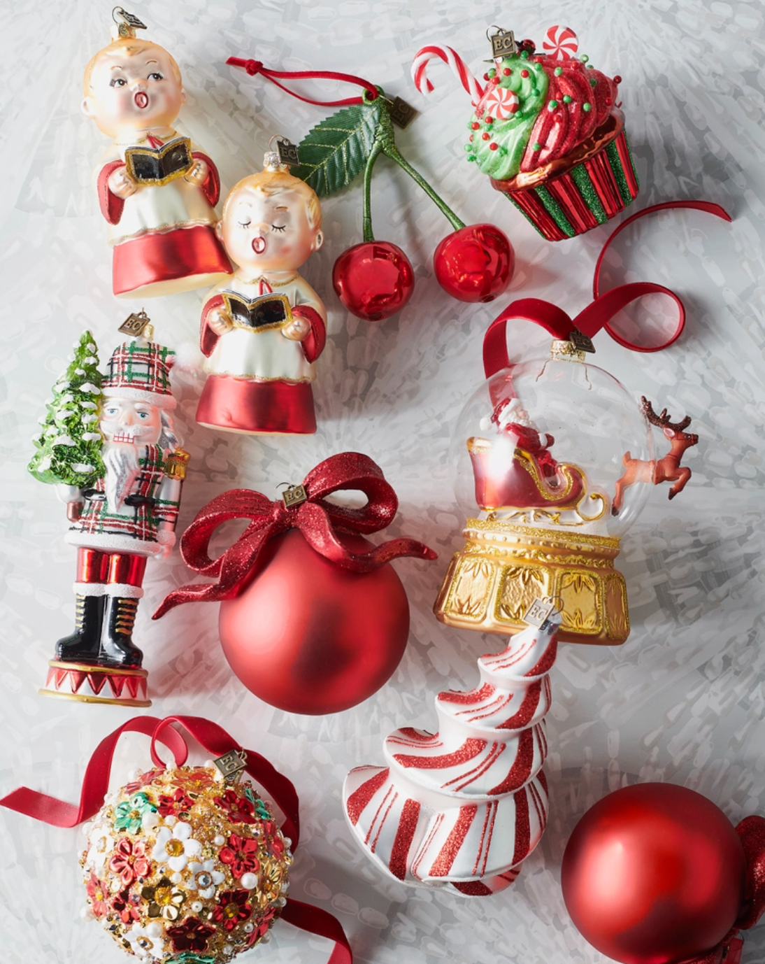 Plaid Nutcracker Ornament