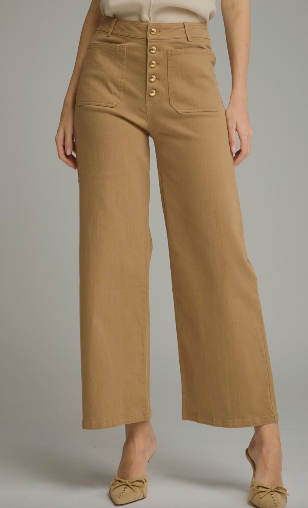 Autumn Stroll Wide Leg Pants