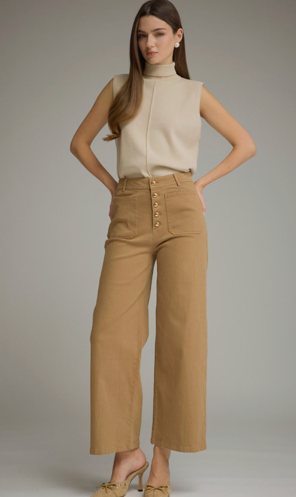 Autumn Stroll Wide Leg Pants