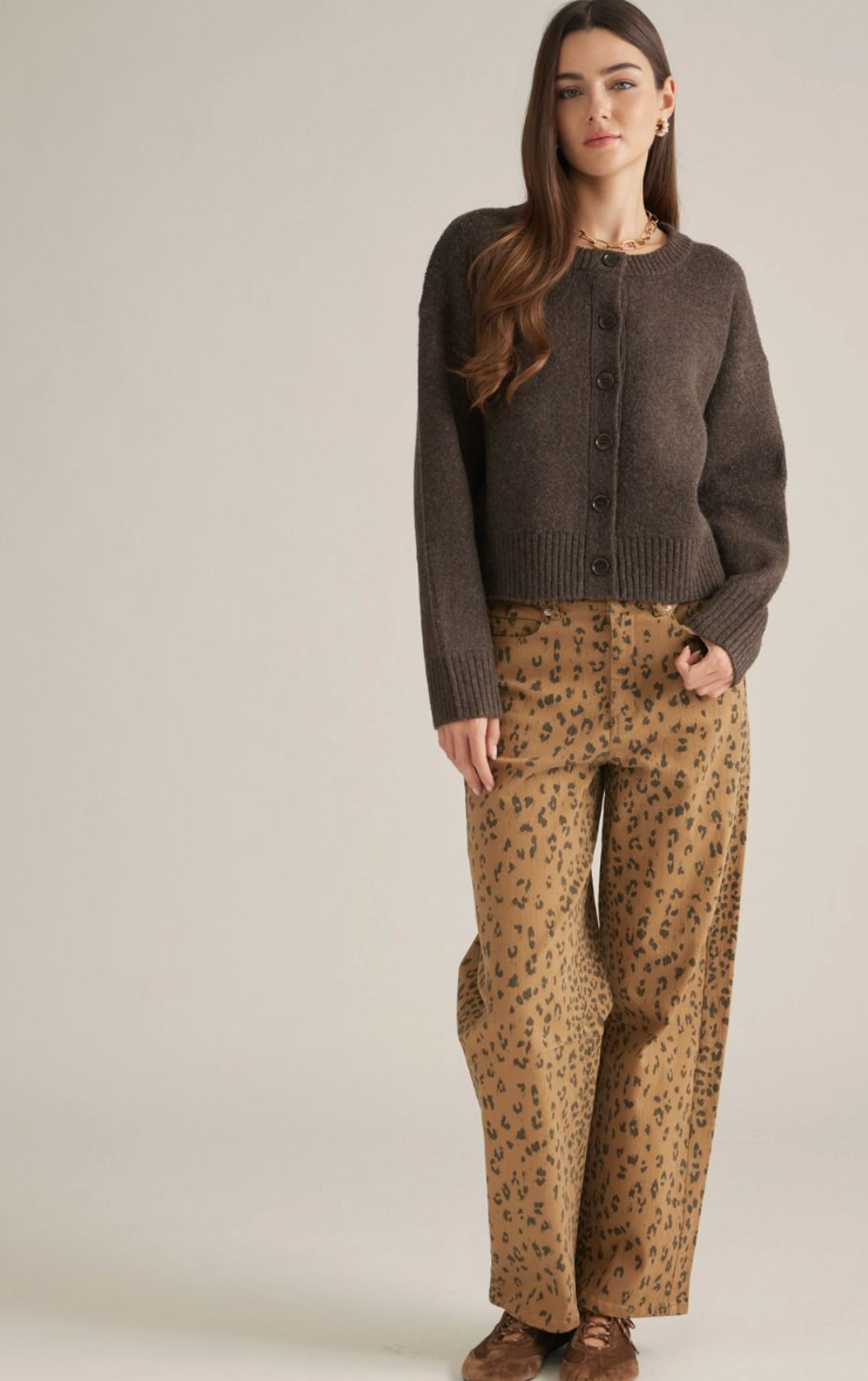 Wild Side Leopard Jeans