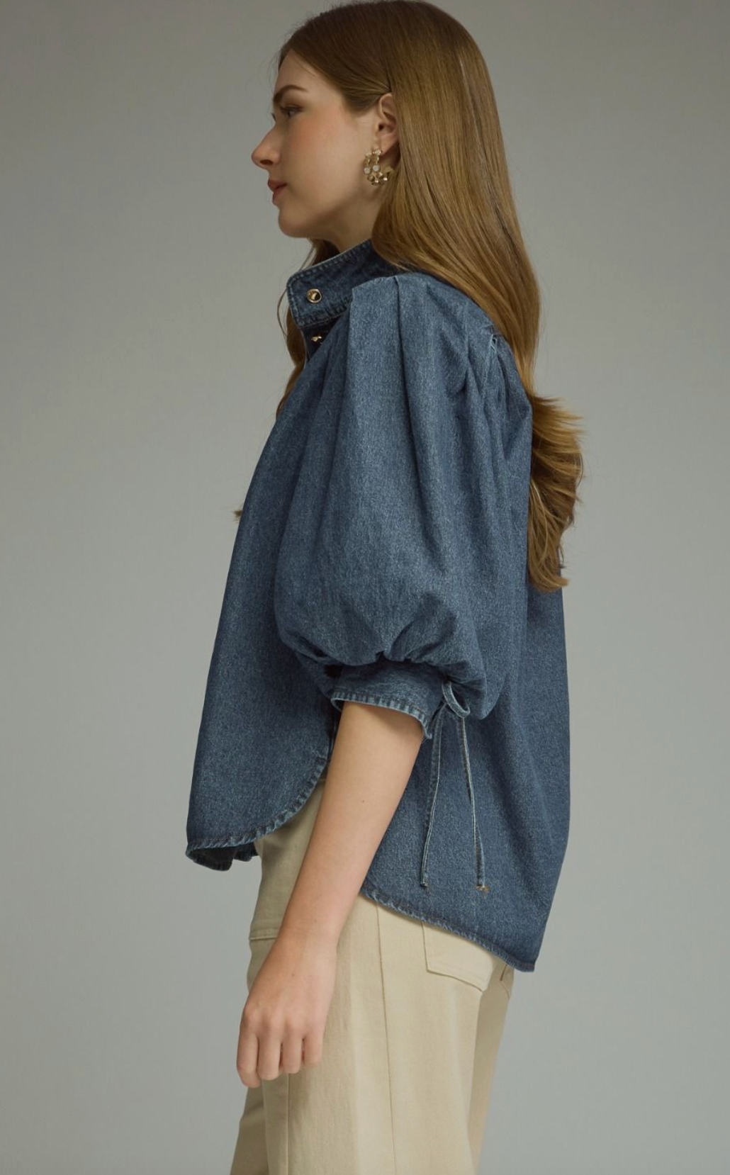 Blue Ridge Social Denim Top
