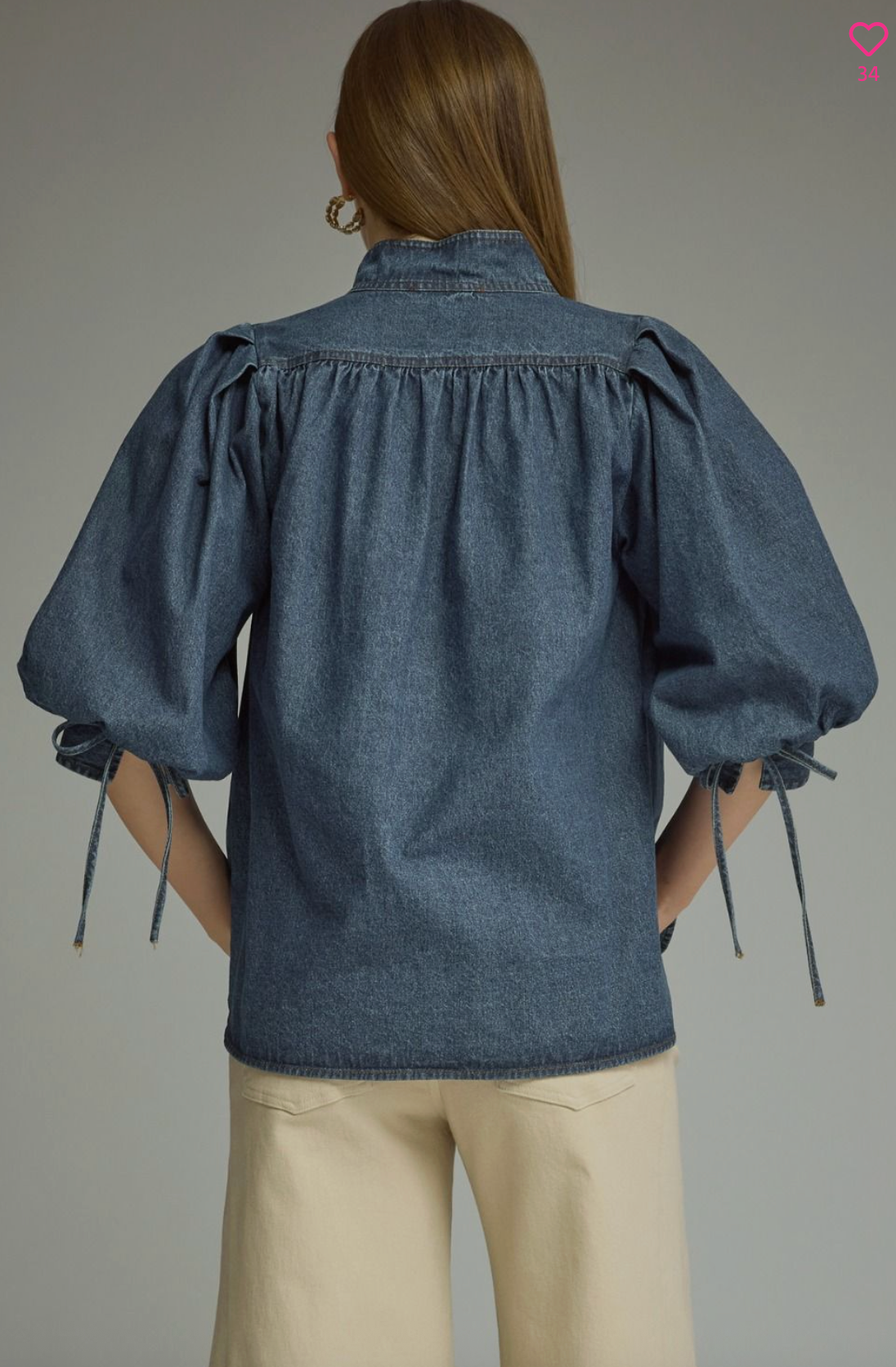Blue Ridge Social Denim Top