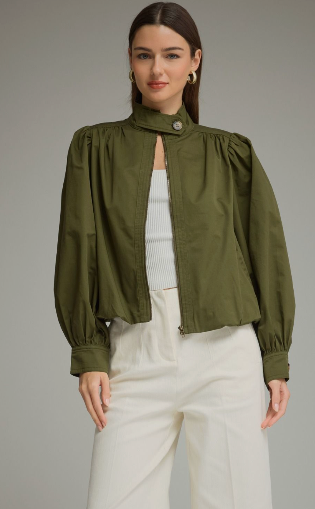 Off Duty Olive Jacket