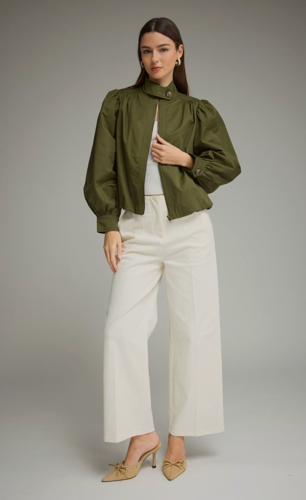 Off Duty Olive Jacket